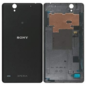 Sony E5333 Xperia C4 Rückseite Akkudeckel (Schwarz) (gebraucht grade B, original)