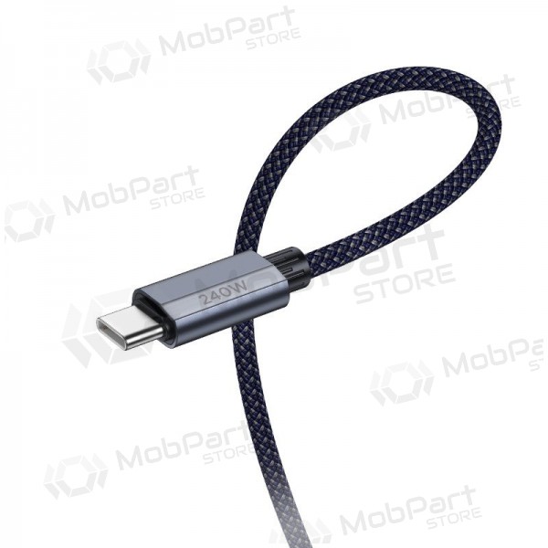 USB-C kabel Hoco U134 USB-C zu USB-C 1.8 m 240 W schwarz