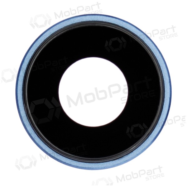 Apple iPhone XR Kameraglas (Blau) (mit Rahmen)