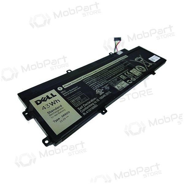 DELL KTCCN, 5R9DD XKPD0, 43 Wh Laptop-Batterie / Akku, Selected DELL KTCCN, 5R9DD XKPD0, 43 Wh Laptop-Batterie / Akku, Selected