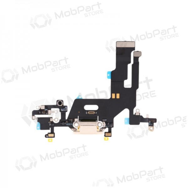 Apple iPhone 11 Ladeanschluss und Mikrofonanschluss (Weiß)