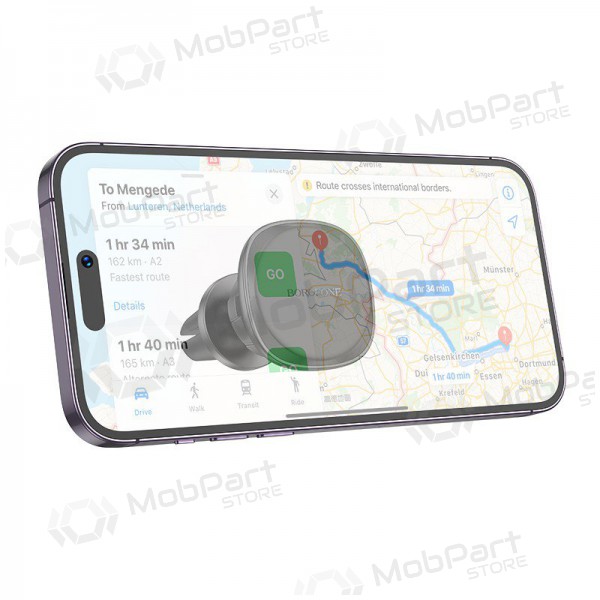 Halterung für Autotelefon Borofone BH102 (air vent) Schwarz Halterung für Autotelefon Borofone BH102 (air vent) Schwarz