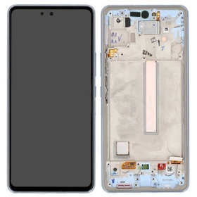 Samsung Galaxy A53 5G Display (Blau) (mit Rahmen) (original)