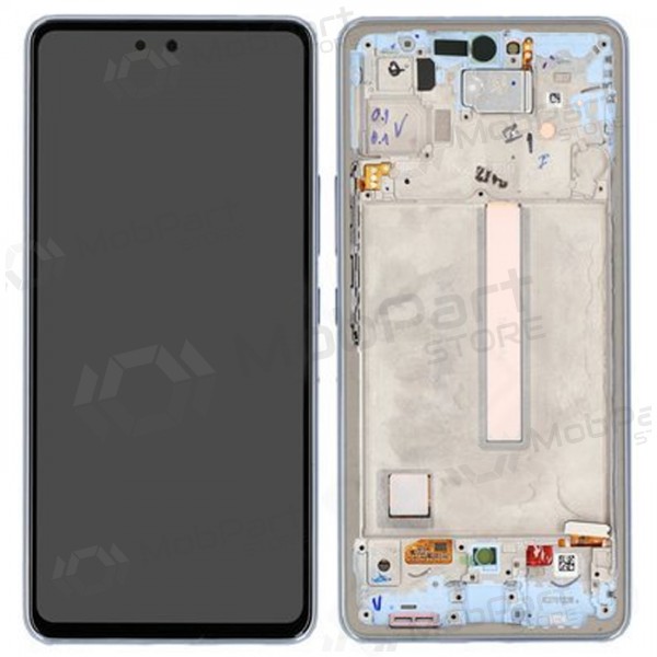Samsung Galaxy A53 5G Display (Blau) (mit Rahmen) (original) Samsung Galaxy A53 5G Display (Blau) (mit Rahmen) (original)