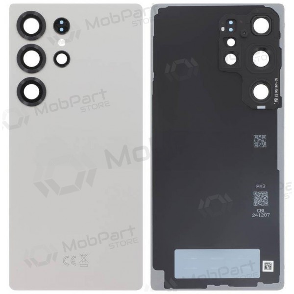 Samsung Galaxy S25 Ultra rückseitige Abdeckung (grau) (original)