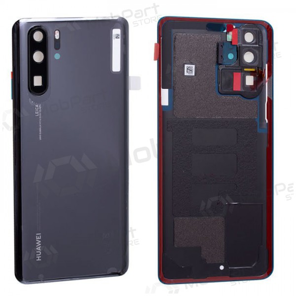 Huawei P30 Pro Rückseite Akkudeckel (Schwarz) (gebraucht grade C, original)