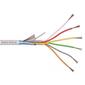 ELAN verzinntes, geschirmtes Kabel 6x0,22