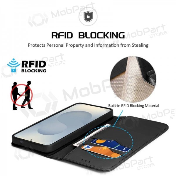 Samsung Galaxy S25 Edge Hülle - Dux Ducis Hivo (Schwarz)