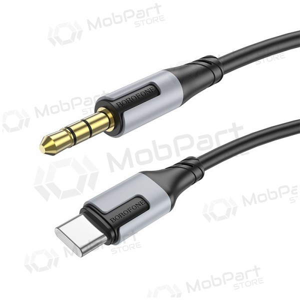 Audio-Kabel Borofone BL19 USB-C auf 3.5 mm schwarz