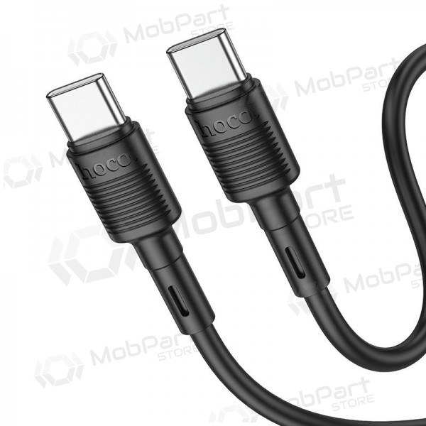 USB Kabel Hoco X83 60W Type-C to Type-C 1.0m Schwarz