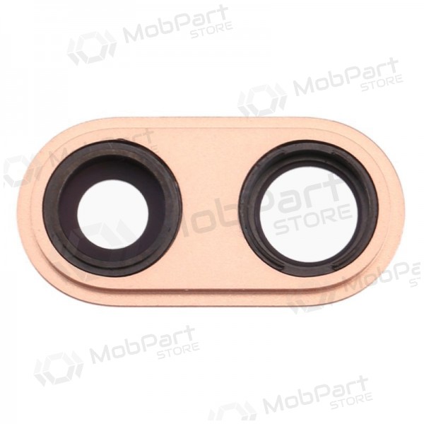 Apple iPhone 8 Plus Kameraglas (Golden ) (mit Rahmen) Apple iPhone 8 Plus Kameraglas (Golden ) (mit Rahmen)