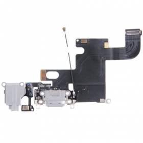 Apple iPhone 6 Ladeanschluss und Mikrofonanschluss (Grau) (gebraucht, original)