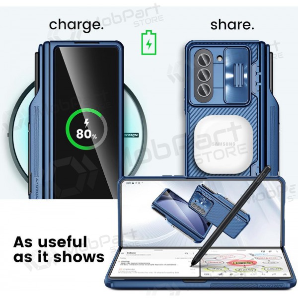 Samsung Galaxy Z Fold4 hülle „Nillkin CamShield Pro“ (blau)