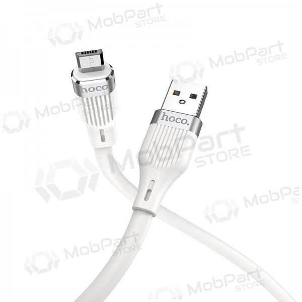 USB Kabel HOCO U72 lightning 1.2m silicone Weiß USB Kabel HOCO U72 lightning 1.2m silicone Weiß