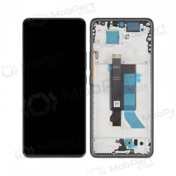 Ekranas Xiaomi Redmi Note 14 Pro 5G su lietimui jautriu stikliuku und rėmeliu Midnight Black original (service pack) Ekranas Xiaomi Redmi Note 14 Pro 5G su lietimui jautriu stikliuku und rėmeliu Midnight Black original (service pack)