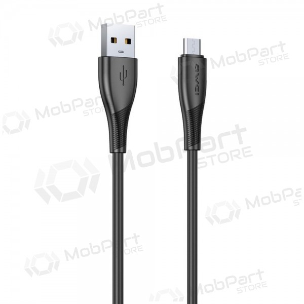 Micro-USB-Kabel Awei CL-182M USB-A auf Micro-USB 1 m schwarz