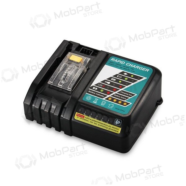 Schnelles Werkzeug-Akku-Ladegerät Makita DC18RC / MT7218 18V 6,5A Li-ion (Ersatz)