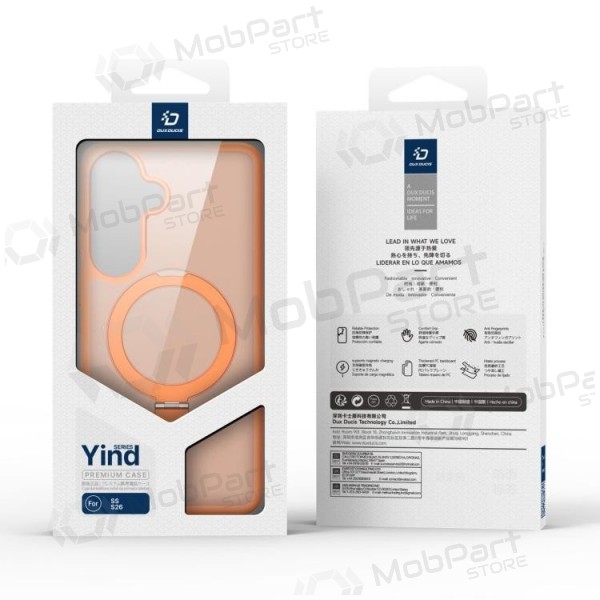 Samsung Galaxy S26+ Hülle - Dux Ducis Yind Magnetic Stand (Orange)