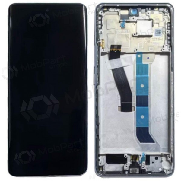 Xiaomi Redmi Note 15 5G bildschirm (blau) (mit rahmen) (original)