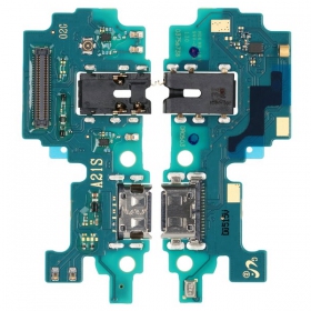 Samsung A217 Galaxy A21s 2020 Ladeanschluss und Mikrofonanschluss (service pack) (original)