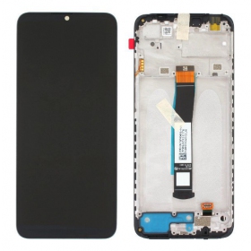 Xiaomi Redmi 10C 2022 / Poco C40 Display (Schwarz) (mit Rahmen) (Premium)