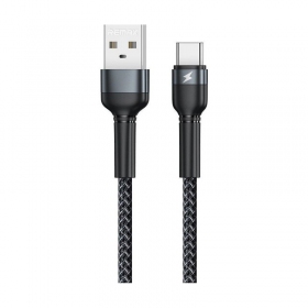 USB Kabel Remax RC-124a USB-A to USB-C 1.0m Schwarz