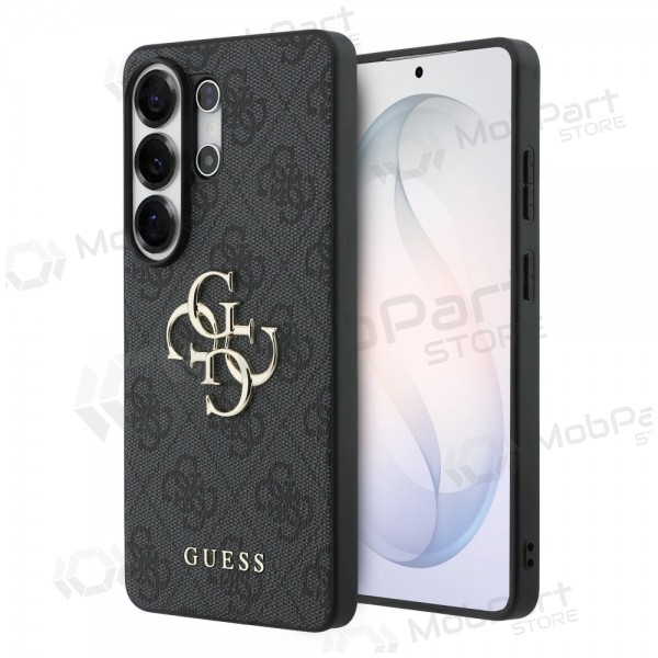 Samsung Galaxy S26 Ultra hülle - Guess PU 4G Metal Logo (grau)