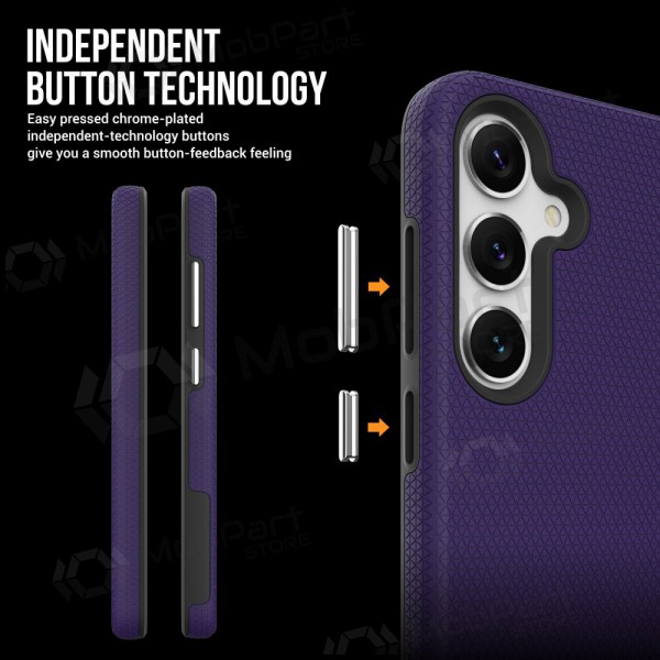 Handyhülle Perfectionists Triangle Case Samsung A266 A26 5G Violett