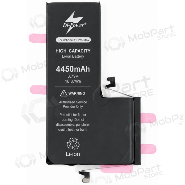 Apple iPhone 11 Pro Max Akku, Di-Power 4450 mAh (erhöhte Kapazität)