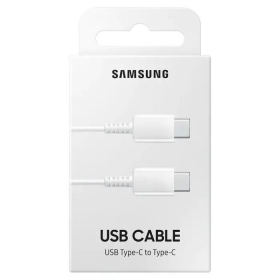 USB Kabel Samsung EP-DA705BWEGWW Type-C - Type-C 1.0m (Weiß) (OEM)