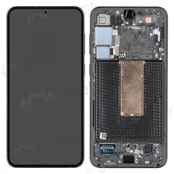 Ekranas Samsung S916 S23+ 5G su lietimui jautriu stikliuku und rėmeliu Green original (service pack)
