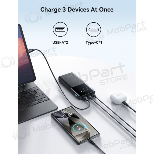 Externe Batterie Power Bank Joyroom JR-PBF20 22.5W 10000mAh Schwarz Externe Batterie Power Bank Joyroom JR-PBF20 22.5W 10000mAh Schwarz