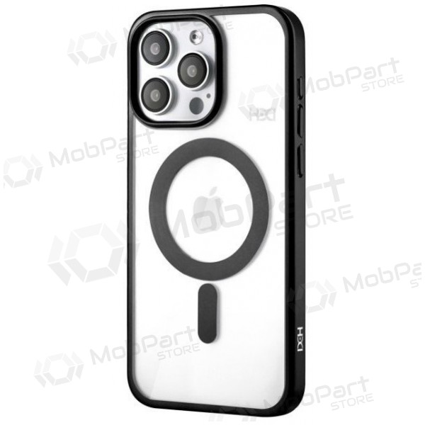 Handyhülle HDD Electro MagSafe Case Samsung S928 S24 Ultra Schwarz