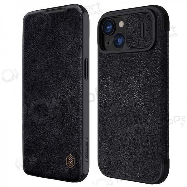 Apple iPhone 14 Plus Handyhülle „Nillkin Leather“ (Schwarz)