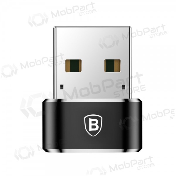 Adapter Baseus Type-C to USB-A Schwarz CAAOTG-01