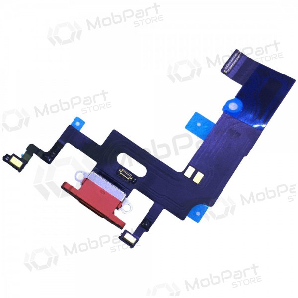 Apple iPhone XR Ladeanschluss und Mikrofonanschluss (Rot) Apple iPhone XR Ladeanschluss und Mikrofonanschluss (Rot)