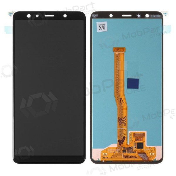 Samsung A750 Galaxy A7 (2018) Display (Schwarz) (service pack) (original)