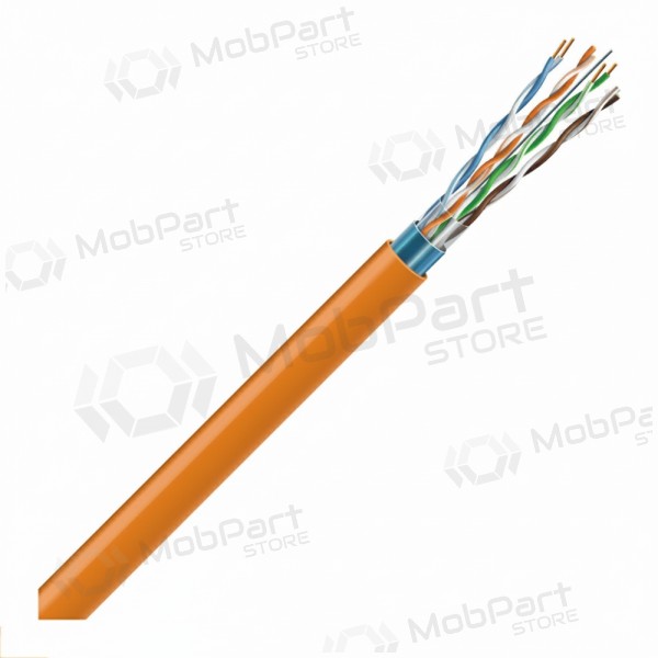 LAN-Netzwerkkabel ECG UTP 5e (innen, ungeschirmt, PVC/LSZH, 305m, 24AWG/0,51mm, B2ca(s1,d0,a1))