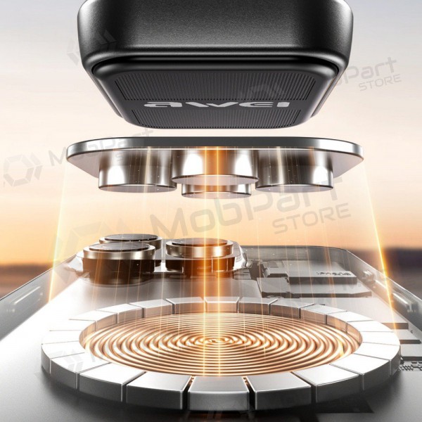 Halterung für Autotelefon Awei X52 Magnetic (air vent) Schwarz Halterung für Autotelefon Awei X52 Magnetic (air vent) Schwarz