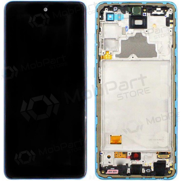 Samsung Galaxy A725 A72 4G / A726 A72 5G 2021 Display (Blau) (mit Rahmen) (service pack) (original) Samsung Galaxy A725 A72 4G / A726 A72 5G 2021 Display (Blau) (mit Rahmen) (service pack) (original)