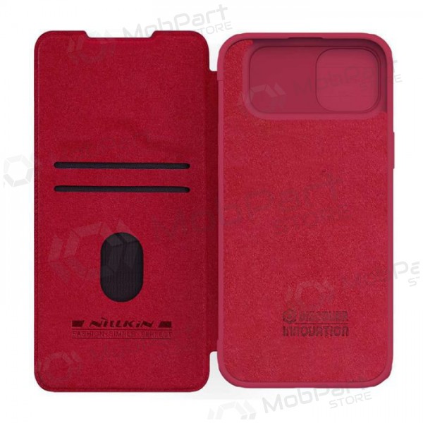 Apple iPhone 14 Plus Handyhülle „Nillkin Leather“ (Rot)
