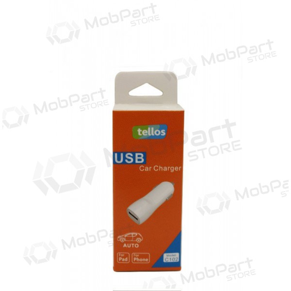 Auto-Ladegerät Tellos C102 USB 1A (Schwarz)