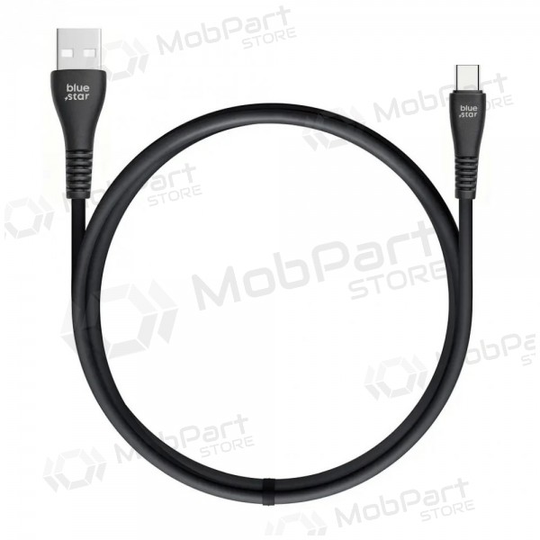 Lightning Kabel Blue Star PJ-DG4-A USB-A zu Lightning 1 m schwarz