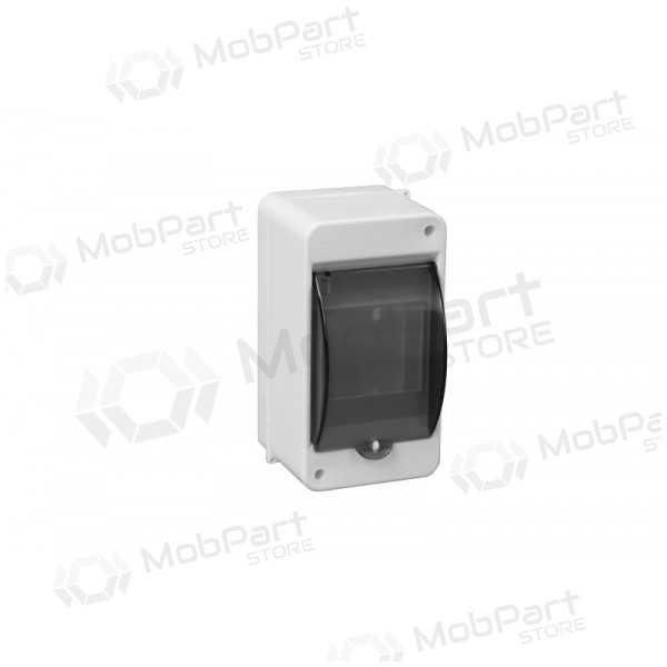 Pawbol 3 mod. virštinkinis skydelis C.2061 (su transparentesom durelėm, su įžeminimo gnybtais, Weiß)