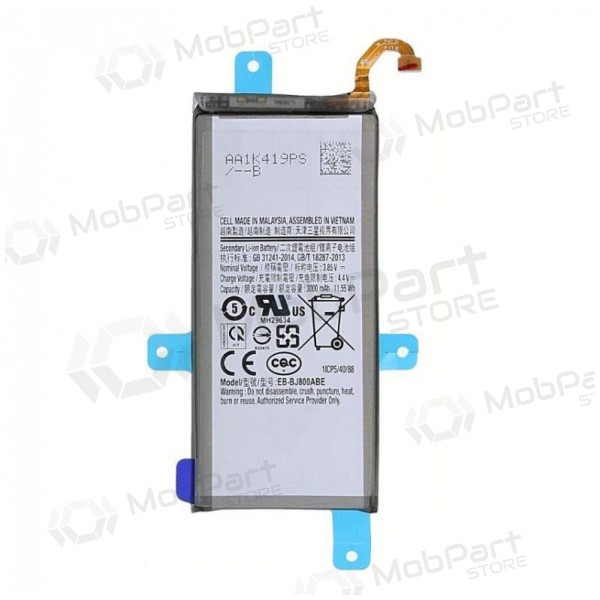 Samsung Galaxy A6 (2018), J6 (2018) Batterie, akumuliatorius (EB-BJ800ABE) Samsung Galaxy A6 (2018), J6 (2018) Batterie, akumuliatorius (EB-BJ800ABE)