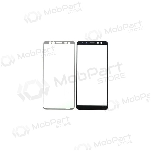 Samsung A530 Galaxy A8 2018 Bildschirmglas (Schwarz) (for screen refurbishing)