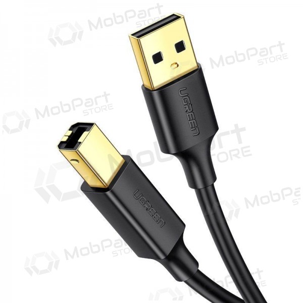 USB-Kabel für Drucker Ugreen US135 USB-A auf USB-B 5 m schwarz