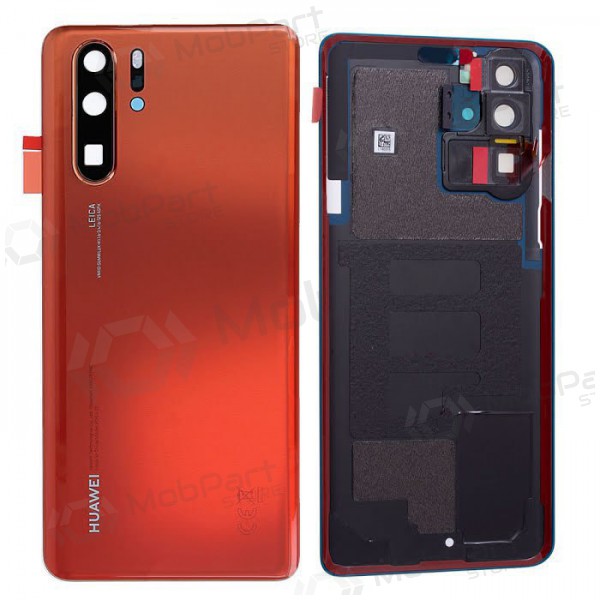 Huawei P30 Pro Rückseite Akkudeckel Rot (Amber Sunrise) (gebraucht grade B, original)