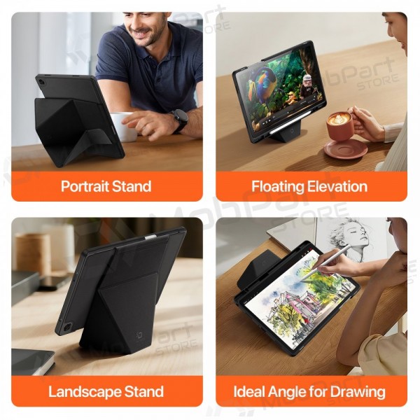 Samsung Galaxy Tab A9+, Tab A11+ hülle - Dux Ducis Vers (schwarz)