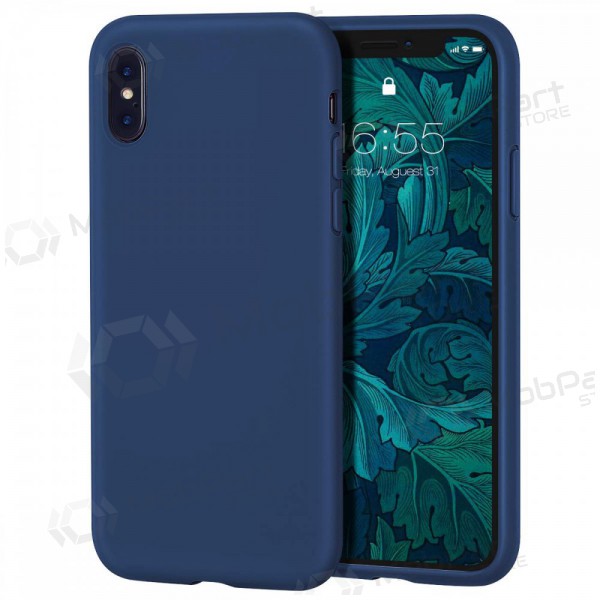 Apple iPhone 13 Pro Max hülle - Liquid Silicone 1.5mm (dunkelblau)